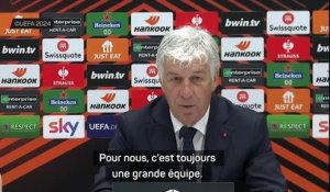 Atalanta - Gasperini : "Ne pas penser une seule seconde au 3-0 du match aller"