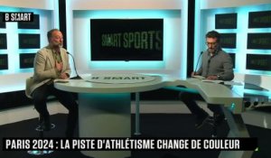 SMART SPORTS - Paris 2024 : la piste d'athlétisme change de couleur