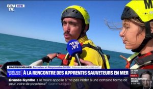 "On essaye de faire en sorte que tout le monde réussisse la formation": Bastien Milhes, formateur et responsable SNSM, initie les futurs sauveteurs en mer