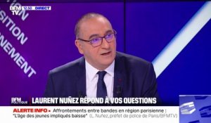 "Ce sont des questions que je ne me pose pas": Laurent Nuñez, préfet de police de Paris sur l'éventualité de devenir ministre de l'Intérieur