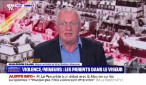 Jean-Marie Vilain (maire centriste de Viry-Châtillon dans l'Essonne): "Ce n'est pas tant parce qu'un enfant a fait une connerie qu'on devrait couper les vivres, c'est surtout parce que les parents ne jouent pas le jeu"