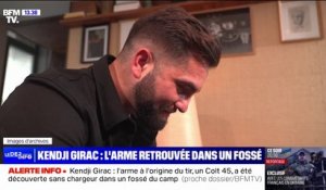 Kendji Girac blessé par balle: l'arme a été retrouvée dans un fossé