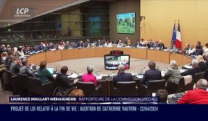 Audition à l'Assemblée nationale - Projet de loi fin de vie : audition de Catherine Vautrin devant la commission spéciale - 22/04/2024