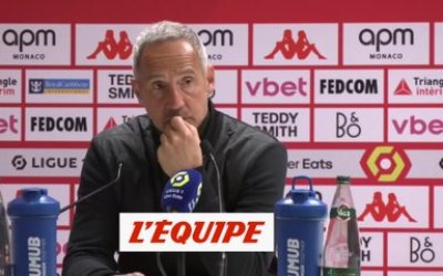 Hütter : « Un grand pas de plus » - Foot - L1 - Monaco