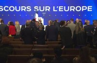 "Notre Europe peut mourir", alerte Emmanuel Macron