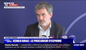 "C'est une forme d'omerta qui va marquer le début de cette enquête": le procureur de Mont-de-Marsan, Olivier Janson, fait le point sur l'affaire Kendji Girac