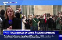 Blocus à Sciences Po Paris: la candidate LFI aux européennes, Rima Hassan est allée à la rencontre des étudiants pro-palestiniens