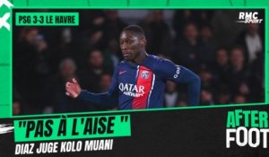 PSG 3-3 Le Havre: "Pas à l'aise dans le système", Diaz compare Kolo Muani et Ramos