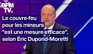 Le couvre-feu pour les mineurs, "une mesure efficace": l'interview en intégralité d'Éric Dupond-Moretti