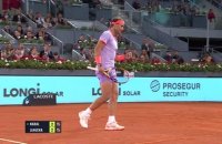 Madrid - Nadal fait ses adieux à la capitale espagnole en s'inclinant face à Lehecka