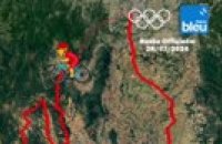 Ils parcourent 210 km à vélo pour dessiner la flamme olympique