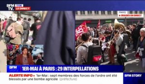 Manifestation du 1er-Mai: 29 personnes interpellées en marge du cortège parisien