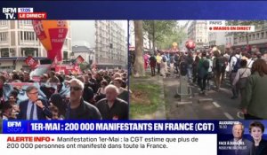 Manifestation du 1er-Mai à Paris: 7 membres des forces de l'ordre blessés par une bombe agricole et transportés à l'hôpital en urgence relative