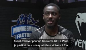 UFC 301 - Gomis : "Avant d’arriver pour un 3ème UFC à Paris, je partirai pour une 4ème victoire à Rio"