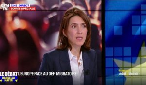 Valérie Hayer défend le "pacte migratoire" européen: "On a un examen des demandes d'asile directement à la frontière"