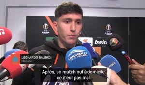 Marseille - Balerdi confiant “à 100%” pour le match retour