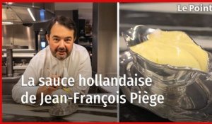 Les recettes de Jean-François Piège : la sauce hollandaise