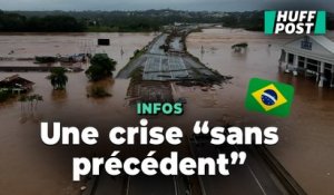 Des villes pratiquement coupées du monde dans le sud du Brésil après des inondations