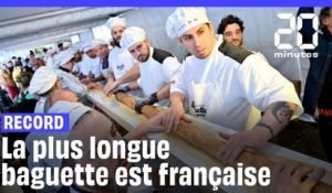Le record de la baguette la plus longue revient en France