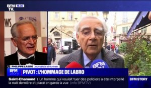 "Une véritable légende de la culture française": Philippe Labro réagit au décès de Bernard Pivot