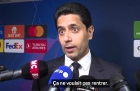 PSG - Al-Khelaïfi : "Parfois, le foot n'est pas juste"