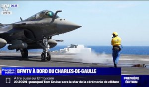 Le porte-avions Charles-de-Gaulle engagé dans une mission sous le contrôle opérationnel de l'Otan