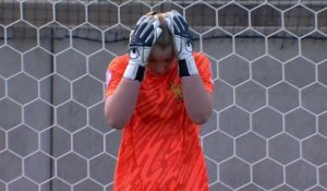 Le but de France - Angleterre  - Football - Euro U17 féminin