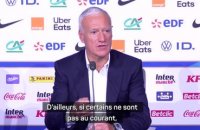 France - Deschamps : "L'équipe sera plus forte avec Kanté"