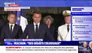 Nouvelle-Calédonie: "Il n'y a pas de vision d'avenir commune" estime Emmanuel Macron