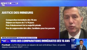 Justice des mineurs: "Il y a une forme de prise de conscience, de lucidité" selon Nicolas Daragon, maire LR de Valence (Drôme)