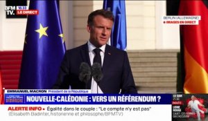 Nouvelle-Calédonie: Emmanuel Macron affirme avoir "confiance dans l'esprit de responsabilité de toutes les parties prenantes"