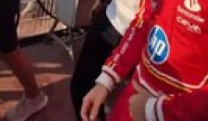 Charles Leclerc réagit à sa victoire du Grand Prix de Monaco