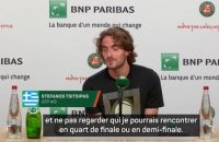 Roland-Garros - Tsitsipas : "Parfois mon imagination est grande et qu'elle s'emballe"