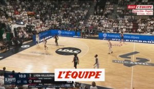 Paris égalise après prolongation contre l'Asvel - Basket - Betclic Elite