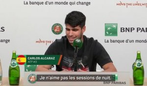 Roland-Garros - Alcaraz : "Je suis sûr que Djokovic s'est couché à 6 heures du matin"