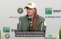 Roland-Garros - Rybakina : "Je me sens en confiance"