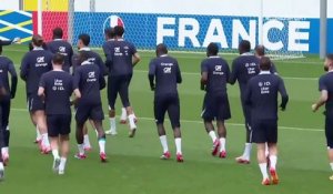 Mbappé fait tomber le masque à l'entraînement à 48h de France-Pologne