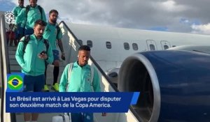 Brésil - La Seleçao est arrivée à Las Vegas