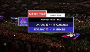 Le replay de Pologne - Brésil - Volley (H) - Ligue des Nations