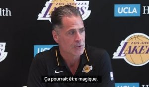 Lakers -  Pelinka : ''LeBron et Bronny, ça pourrait être magique'' (SHORT)