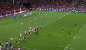 TOP 14 - Essai de David AINU'U (ST) - Stade Toulousain - Union Bordeaux-Bègles