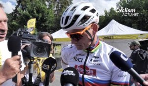 Cyclisme - Tour de France 2024 - Mathieu van der Poel : "Il y a deux ans, j'étais dans la voiture dans le Galibier, donc c'est bien d'avoir pu le monter à vélo"