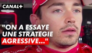 Leclerc “on a essayé une stratégie agressive" - Grand Prix de Grande Bretagne