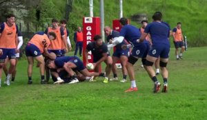 L'entraînement des Bleuets en vidéo - Rugby - CM U20