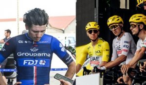 Cyclisme - Tour de France 2024 - David Gaudu : "UAE Team Emirates ? Ils roulent et ils gagnent, donc bravo à eux..."