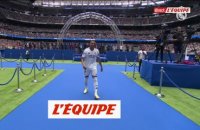 Mbappé traverse la pelouse du Bernabéu - Foot - Real Madrid