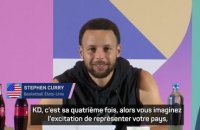 Paris 2024 - Curry : “C'est unique ici”