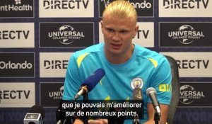 Man. City - Haaland : "J'essaie de devenir une meilleure version de moi-même"