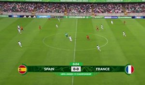 Le replay de France - Espagne (MT1) - Foot - Euro U19 (H)