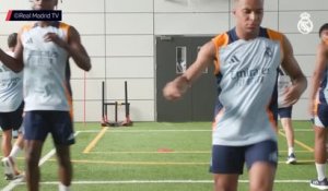 Real Madrid - Les images du premier entraînement de Mbappé